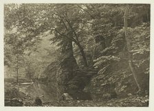 Pike Pool (from below), 1880s. Creator: Peter Henry Emerson.