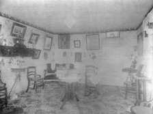 Coal mines - cottage interior, (1900?). Creator: Frances Benjamin Johnston.