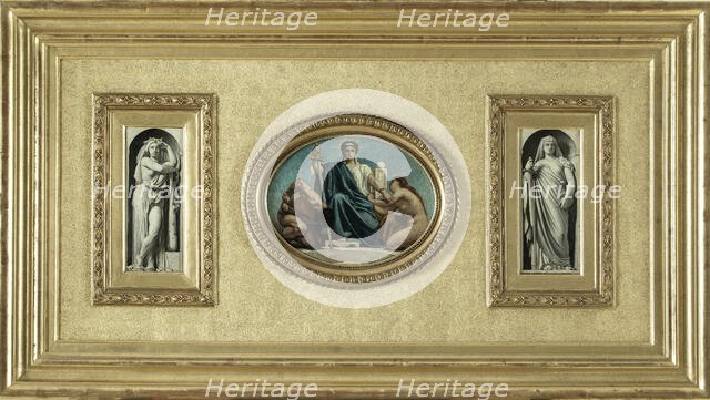 Esquisse pour le Palais de Justice de Paris : La Force, c.1873. Creator: Leon Joseph Florentin Bonnat.