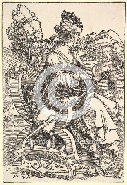 St. Catherine, ca. 1505. Creator: Hans Baldung.