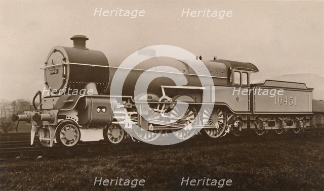 'An L.M.S. Superheated Express Passenger Engine', 1927. Creator: Unknown.