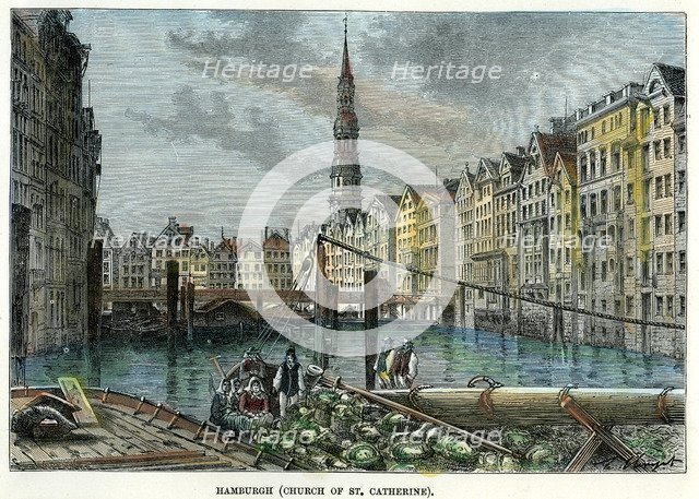 Hamburg, Germany, c1880. Artist: Unknown