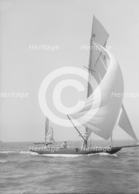 The 8 Metre class 'Termagent' and 'Endrick', 1911. Creator: Kirk & Sons of Cowes.