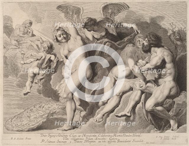Ixion Deceived by Juno, 17th century. Creator: Pieter van Sompel.