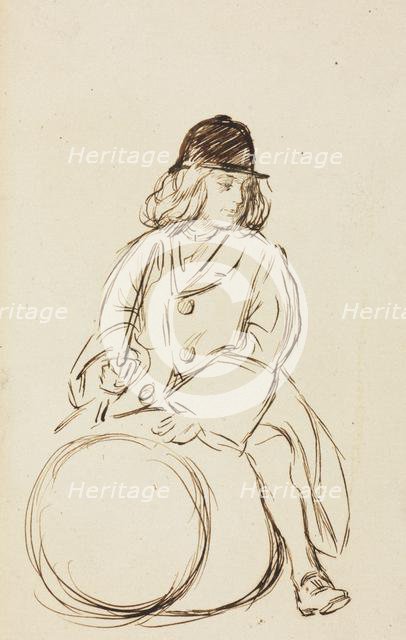 Portrait of Little Corbauld. Creator: Charles Samuel Keene (British, 1823-1891).