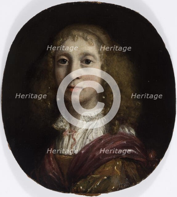 Portrait of a young woman, c1680s. Creator: Jan van Mieris.