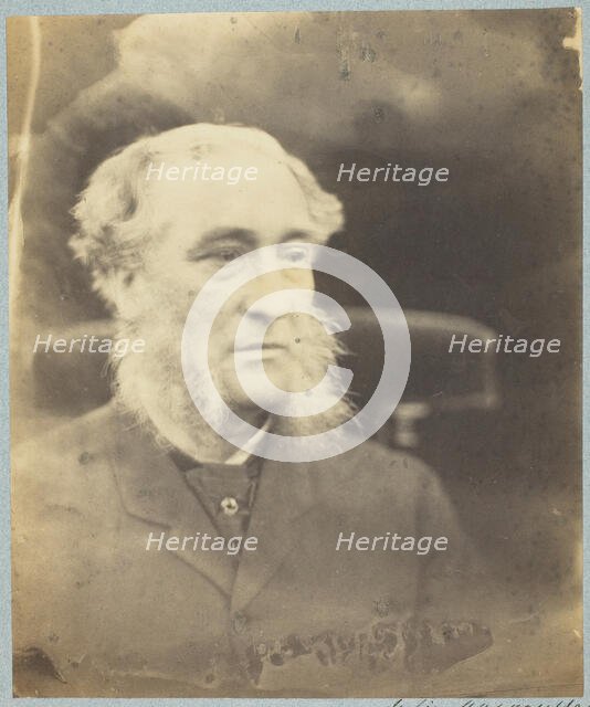 Unknown Man, 1864/66. Creator: Julia Margaret Cameron.