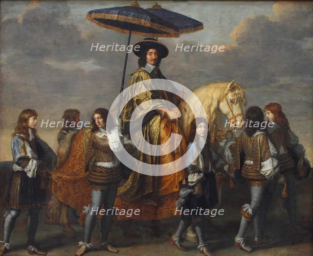 Chancellor Séguier at the Entry of Louis XIV into Paris, 1660. Artist: Le Brun, Charles (1619-1690)