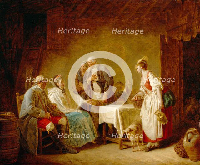 The Shepherdess of the Alps, 1775. Creator: Etienne Aubry.