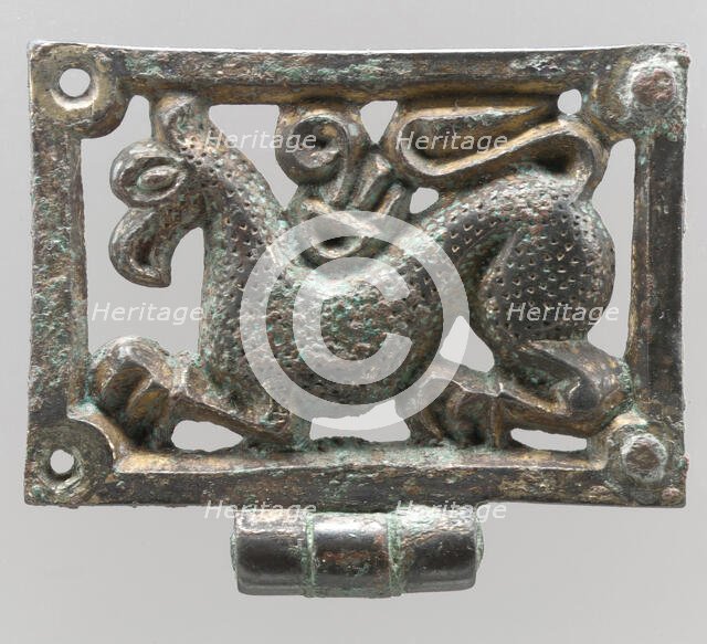 Belt Mount, Avar, 8th century. Creator: Unknown.