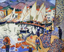 'Drying the Sails', 1905.  Creator: Andre Derain.