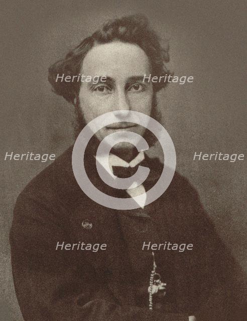 Portrait of the violinist and composer Camillo Sivori (1815-1894) , ca 1865. Creator: Anonymous.