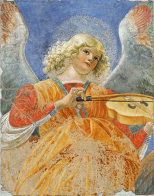 Musician angel, c1480.