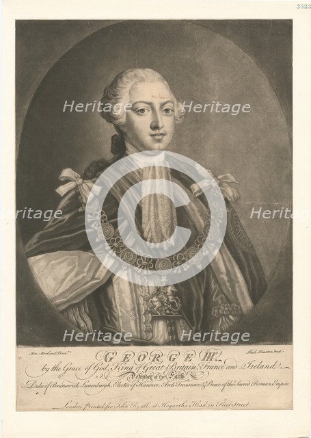 King George III of the United Kingdom (1738-1820), 1760.