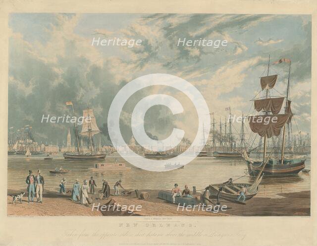 New Orleans: Taken from the .., pub 1841. Creator: William James Bennett.