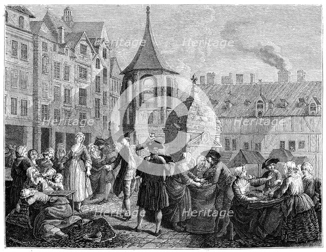 The Walk Of The Innocent Ones, (1885).Artist: Jeaurat