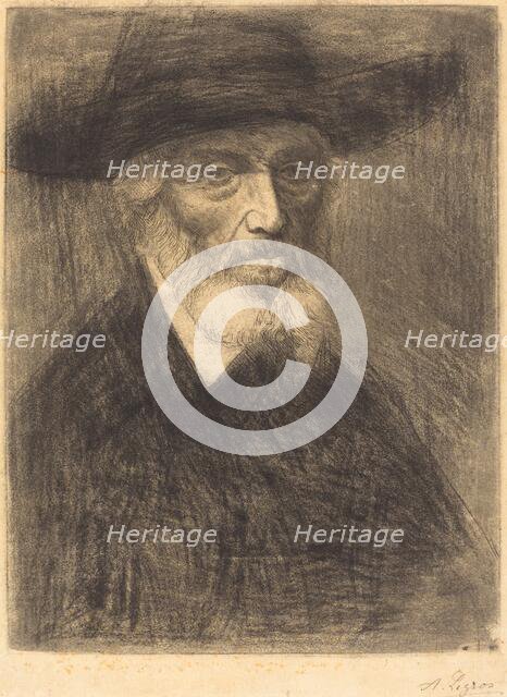 Thomas Carlyle. Creator: Alphonse Legros.