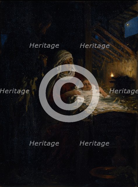 Nativity, 1890. Artist: Repin, Ilya Yefimovich (1844-1930)