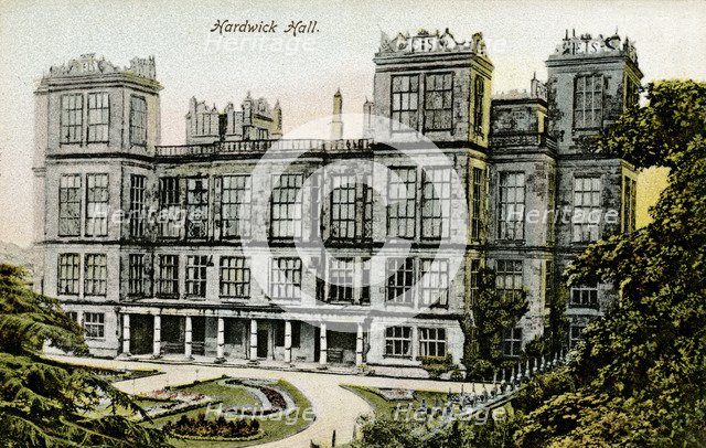 Hardwick Hall, Derbyshire, c1904. Artist: Unknown