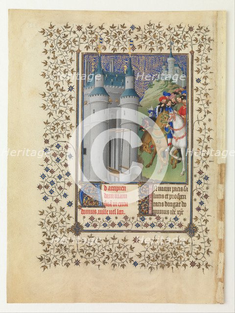The Belles Heures of Jean de France, Duc de Berry, 1412-1416. Artist: Limbourg brothers (active 1385-1416)