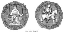 Great seal of Henry III. Artist: Unknown