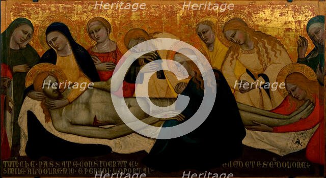 The Lamentation over the Dead Christ, First Half of 14th cen.. Creator: Niccolò di Tommaso (active 1339-1376).