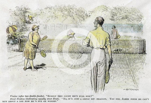 'Tennis', 1931. Artist: Atsmith