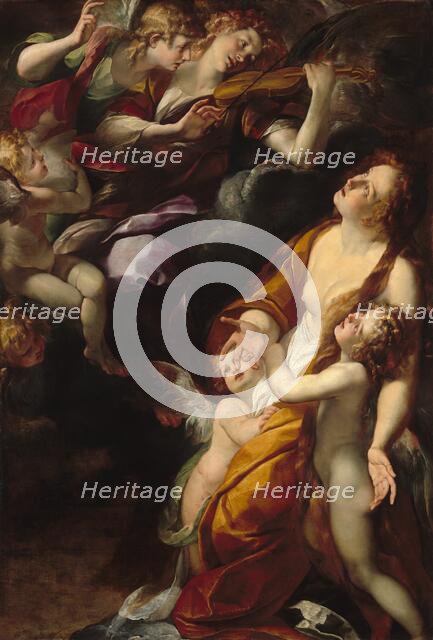 The Ecstasy of the Magdalen, 1616/1620. Creator: Giulio Cesare Procaccini.