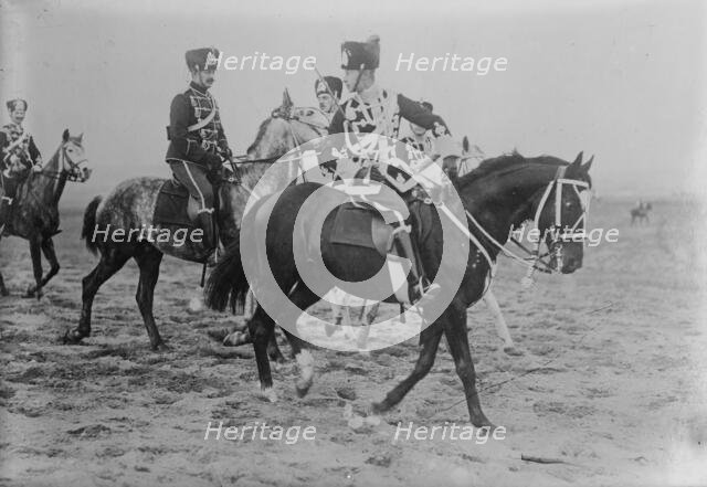 Crown Prince of Germ. [i.e., Germany] & staff, between c1910 and c1915. Creator: Bain News Service.