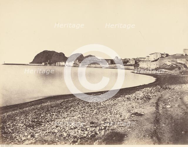 La Ciotat, c. 1860. Creator: Edouard Baldus.