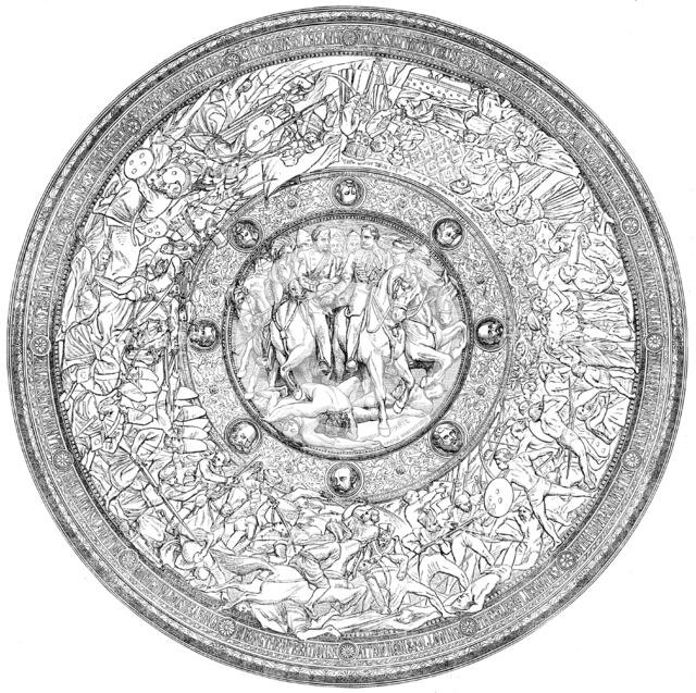 The International Exhibition:  the Outram Shield, 1862. Creator: Unknown.