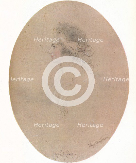 Miss De Camp, 19th century, (1923). Artist: John Hayter