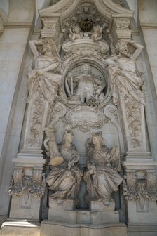 Architectural detail, University of Coimbra, Portugal, 2009. Artist: Samuel Magal