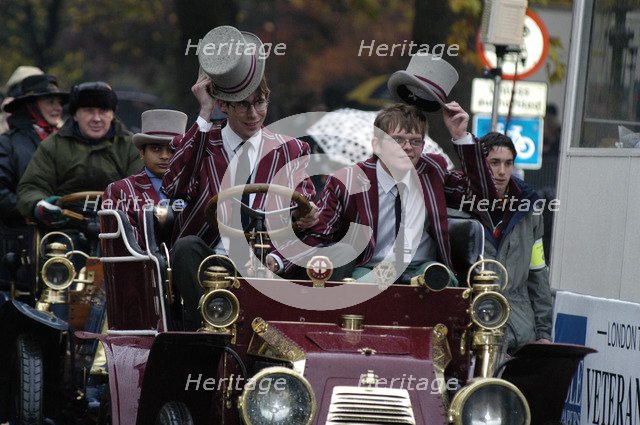 Participants in the 2003 London to Brighton Run. Artist: Unknown.