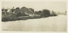 Brickfield on the River Bure (Norfolk), c. 1883/87, printed 1888. Creator: Peter Henry Emerson.