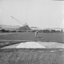 Whitley Bay Golf Course, Whitley Bay, North Tyneside, 23/04/1953. Creator: John Laing plc.