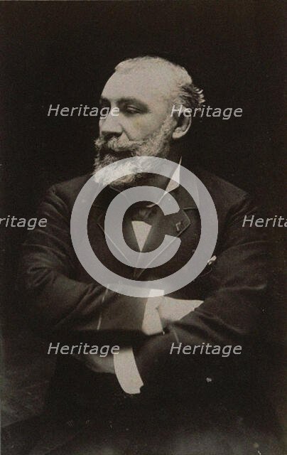 Portrait of Rodolphe Julian (1839-1907), c. 1890. Creator: Anonymous.