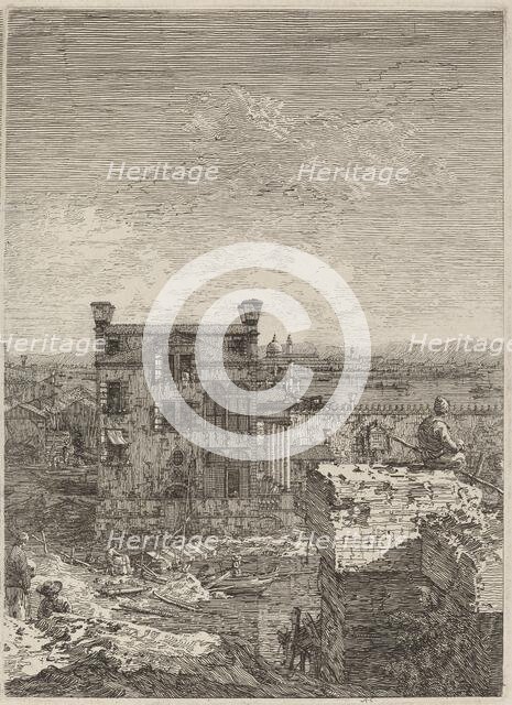 The House with the Peristyle, 1741. Creator: Canaletto.