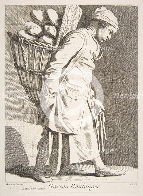 Baker Boy, 1746. Creator: Caylus, Anne-Claude-Philippe de.
