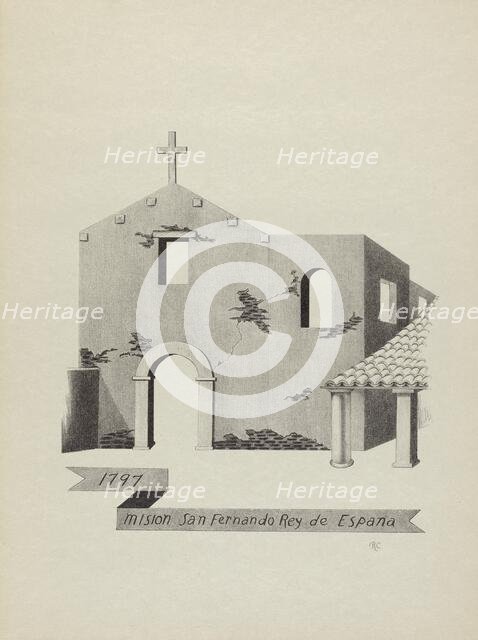 Mision San Fernando Rey de Espana. Creator: James Jones.