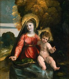 Madonna and Child, ca 1517. Creator: Dossi, Dosso (ca. 1486-1542).