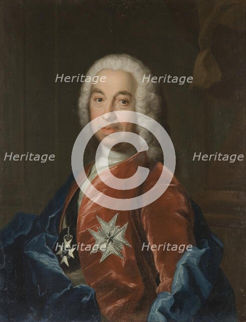 Leonard Klinckowström, 1685-1759, 1755. Creator: Johan Henrik Scheffel.