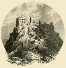 'Edinburgh Castle, As It Was Before the Siege of 1573', 1890.   Creator: Unknown.