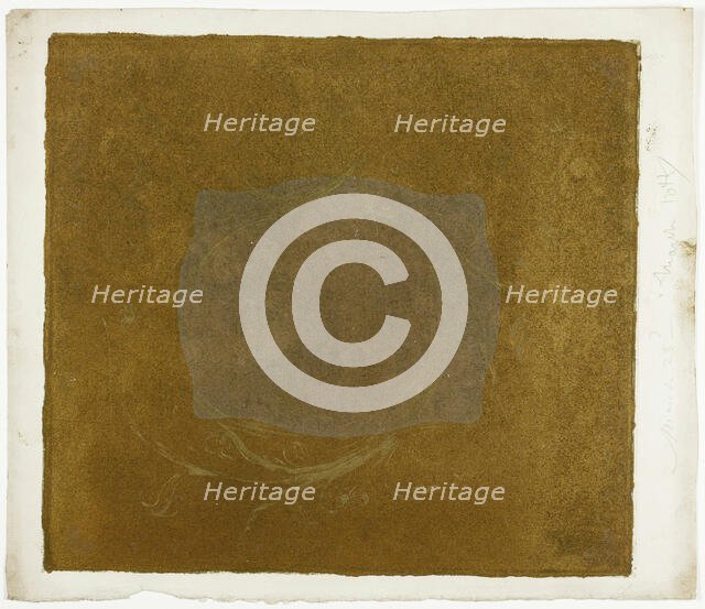 Mount for The Thames, Evening, 1897-99. Creator: Theodore Roussel.