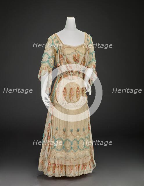 Afternoon Dress, about 1910. Creator: Girolamo Giuseffi.