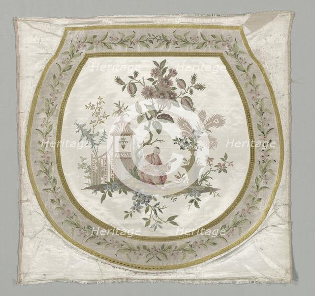 Upholstery for a Chair Seat, c. 1743-1774. Creator: Philippe de Lasalle (French, 1723-1805).