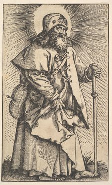 St. James the Greater from Christ and the Apostles, 1519. Creator: Hans Baldung.