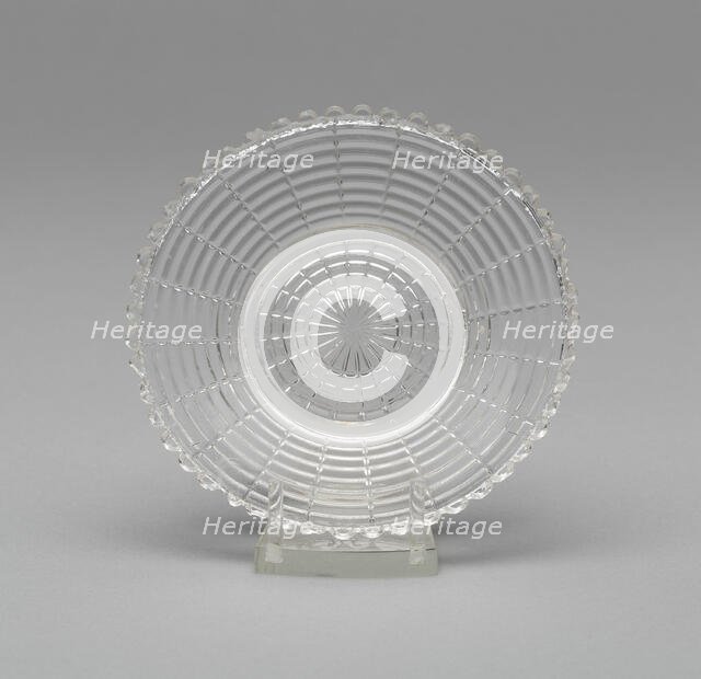 Cup plate, 1830/40. Creator: Unknown.