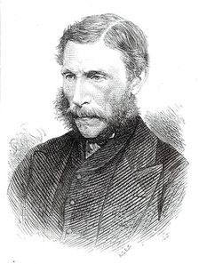 The late Colonel Charles Chesney, R.E., 1876. Creator: Unknown.