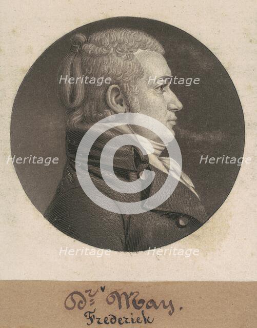 Frederick May, 1807. Creator: Charles Balthazar Julien Févret de Saint-Mémin.